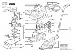Bosch 0 603 231 460 Ags 8-St Combi Batt. Grass Shears 230 V / Eu Spare Parts